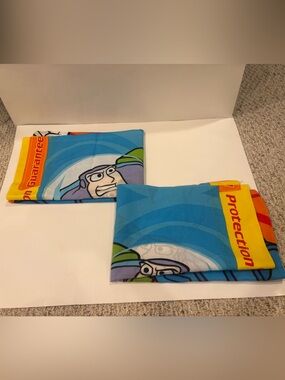 Disney Pixar Toy Story Buzz Lightyear Pillow Cases (Lot of Two)